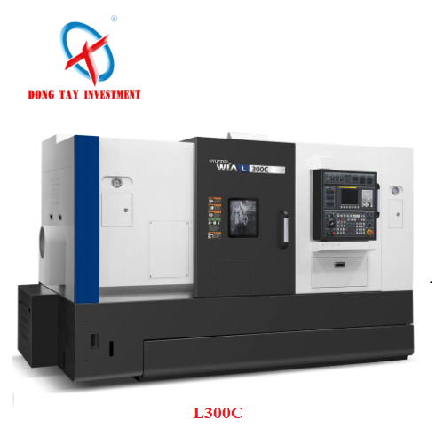 Máy tiện ngang CNC Hyundai Wia L300C