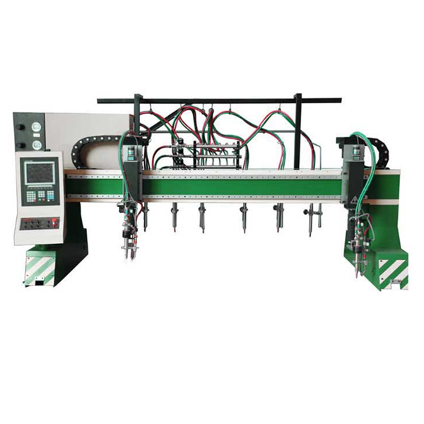 Máy cắt thép tấm CNC Plasma-Flame kiểu cổng